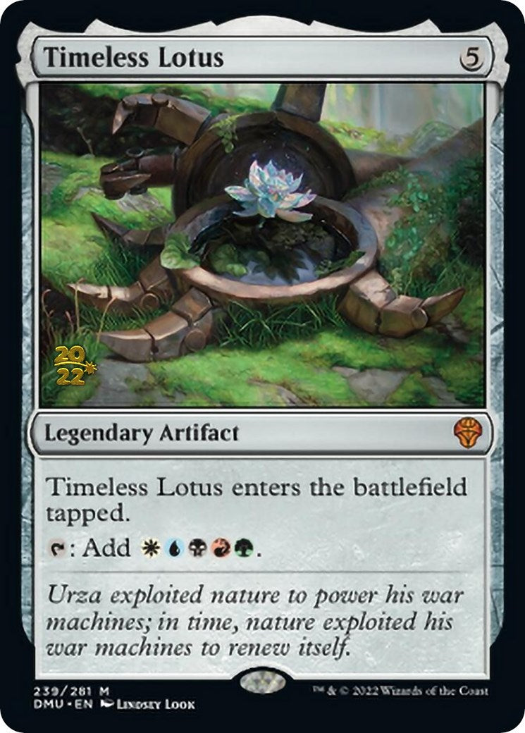 Timeless Lotus [Dominaria United Prerelease Promos] | Sanctuary Gaming