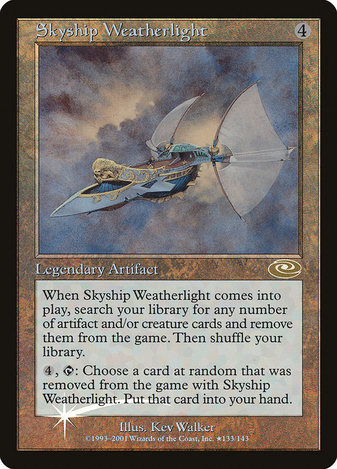Skyship Weatherlight (Kev Walker) [Planeshift] | Sanctuary Gaming