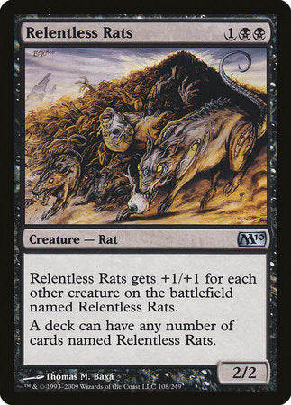 Relentless Rats [Magic 2010] | Sanctuary Gaming