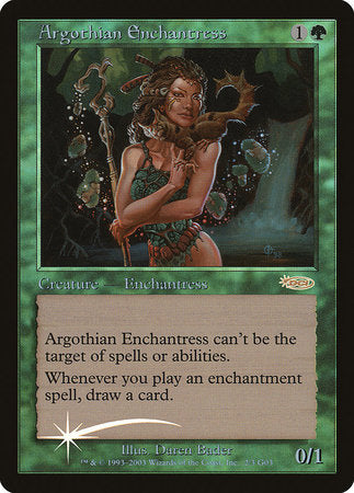 Argothian Enchantress [Judge Gift Cards 2003] | Sanctuary Gaming