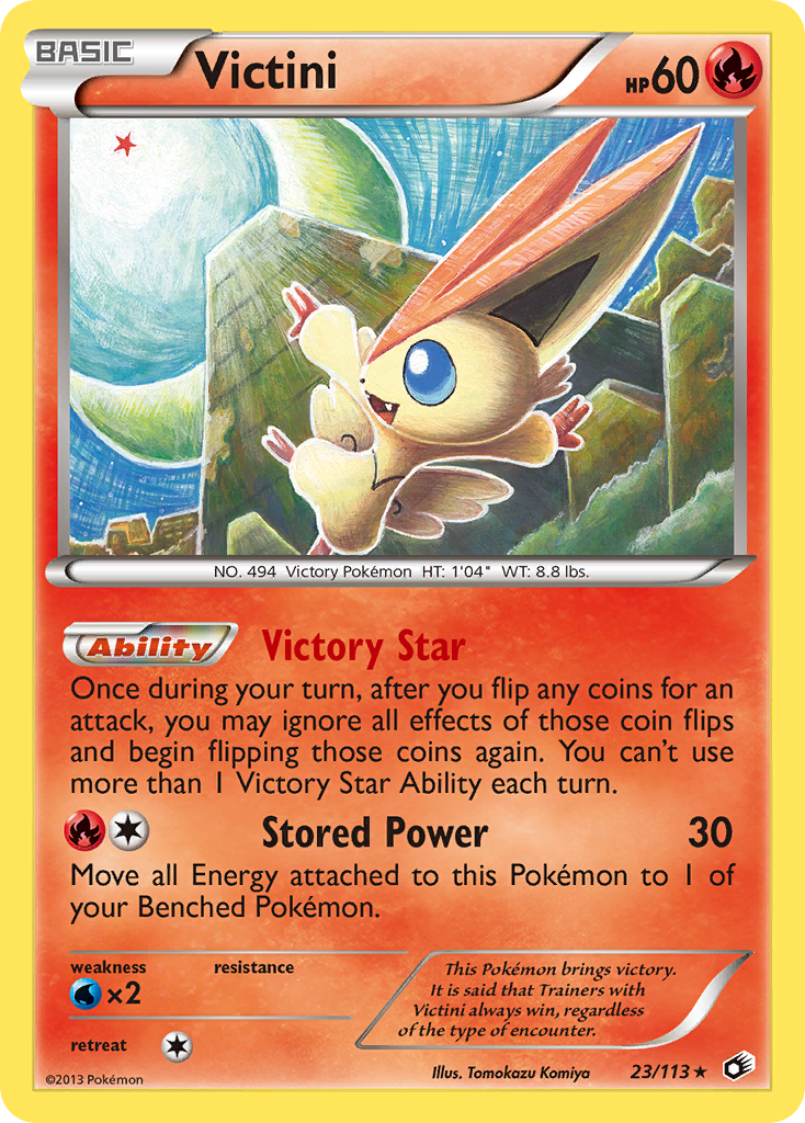 Victini (23/113) [Black & White: Legendary Treasures] | Sanctuary Gaming