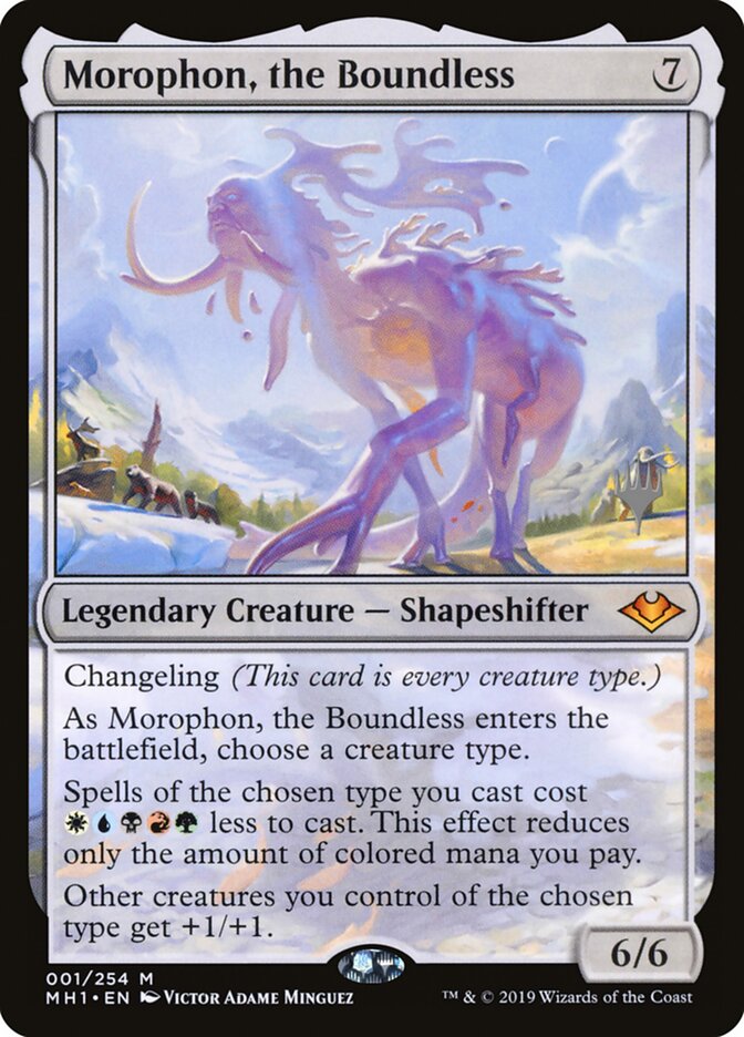 Morophon, the Boundless (Promo Pack) [Modern Horizons Promos] | Sanctuary Gaming