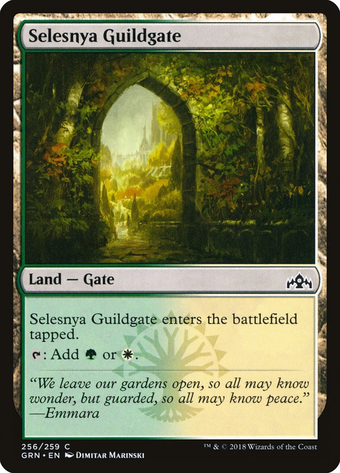 Selesnya Guildgate (256/259) [Guilds of Ravnica] | Sanctuary Gaming