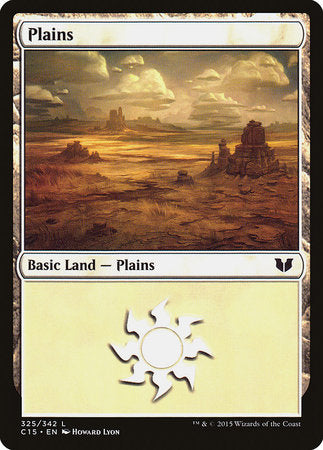 Plains (325) [Commander 2015] | Sanctuary Gaming