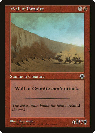 Wall of Granite [Portal] | Sanctuary Gaming