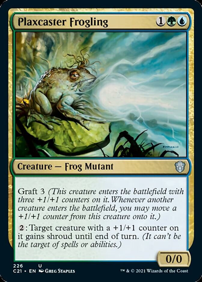 Plaxcaster Frogling [Commander 2021] | Sanctuary Gaming