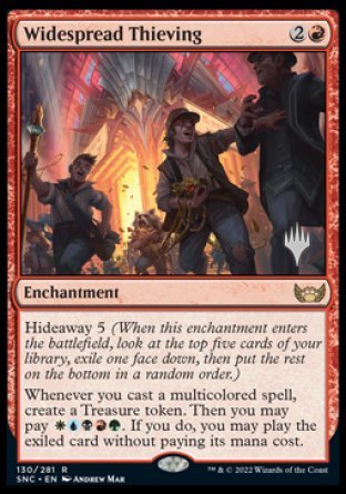 Widespread Thieving (Promo Pack) [Streets of New Capenna Promos] | Sanctuary Gaming