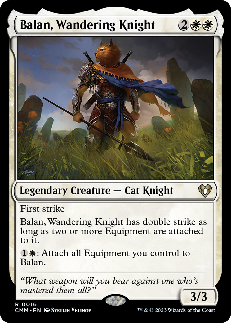 Balan, Wandering Knight [Commander Masters] | Sanctuary Gaming