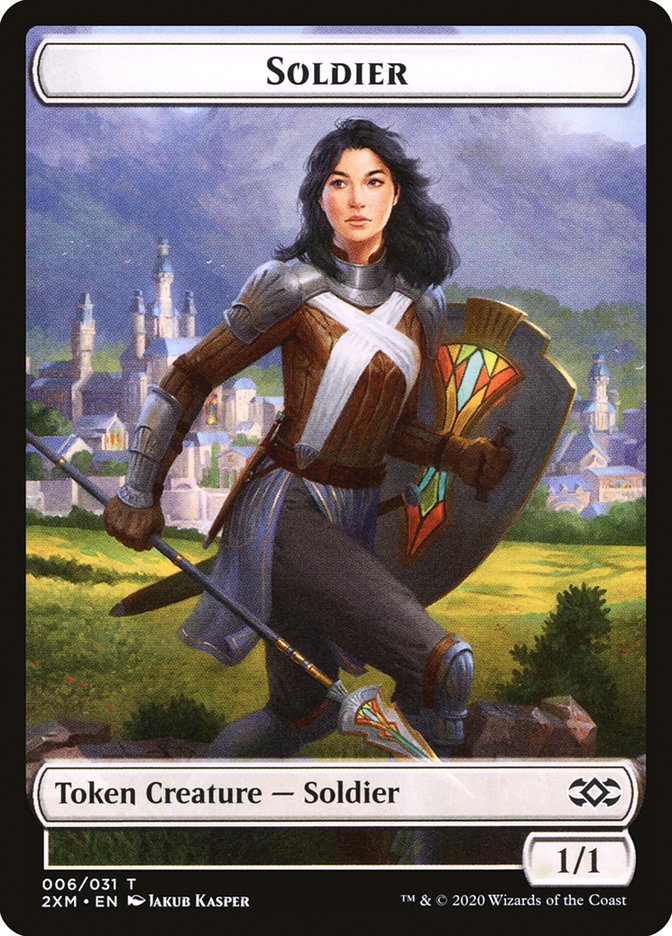 Soldier Token [Double Masters] | Sanctuary Gaming