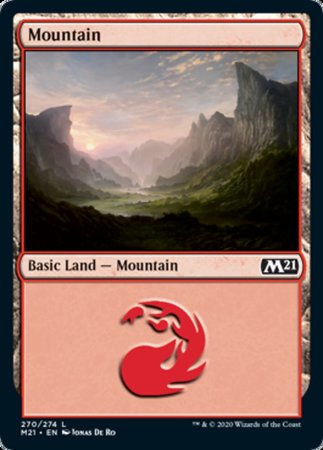 Mountain (270) [Core Set 2021] | Sanctuary Gaming