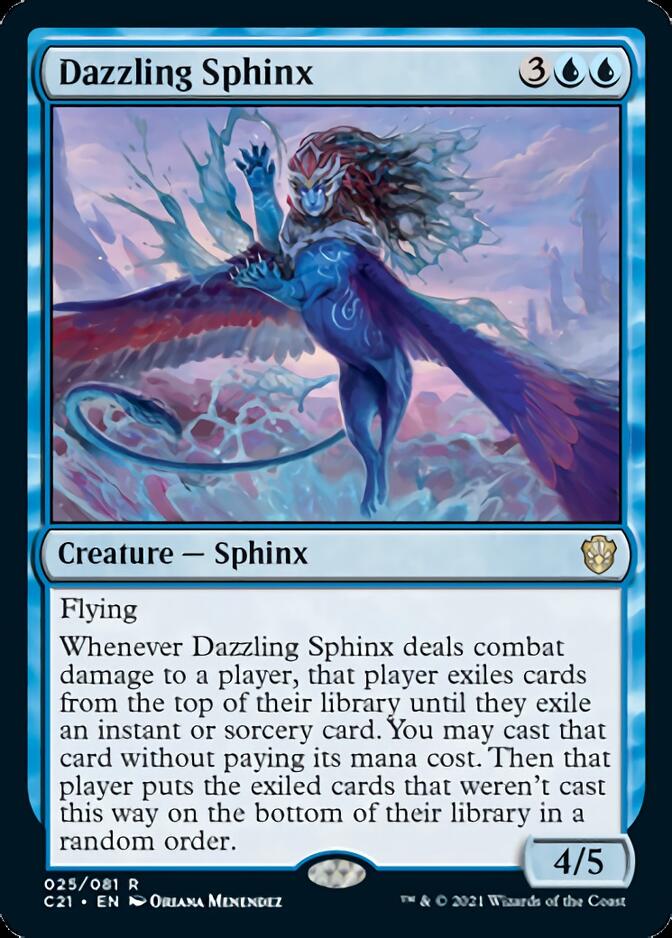 Dazzling Sphinx [Commander 2021] | Sanctuary Gaming