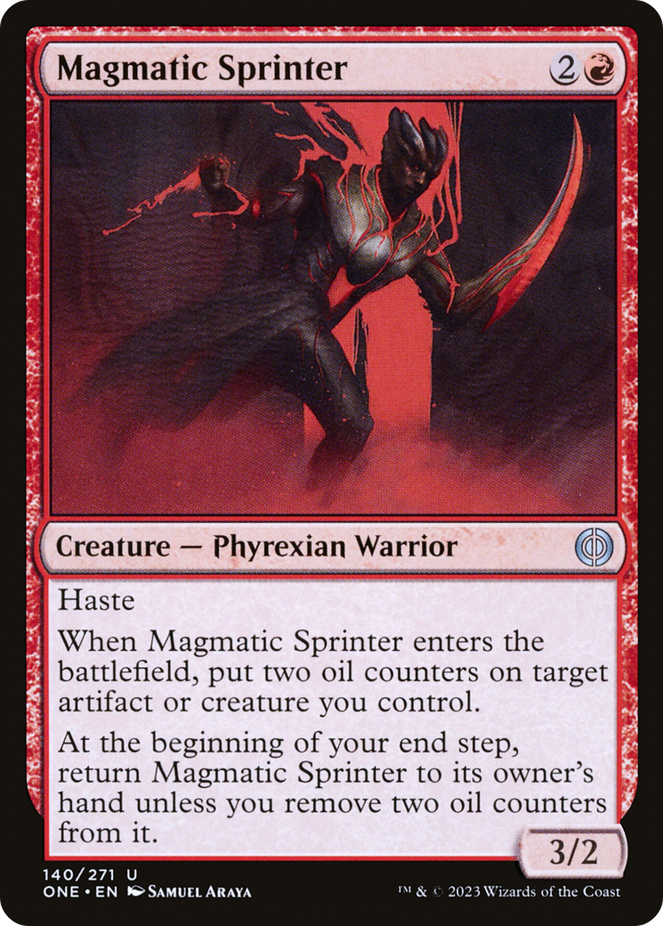 Magmatic Sprinter [Phyrexia: All Will Be One] | Sanctuary Gaming