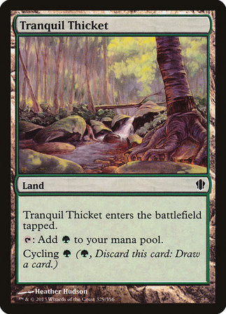 Tranquil Thicket [Commander 2013] | Sanctuary Gaming