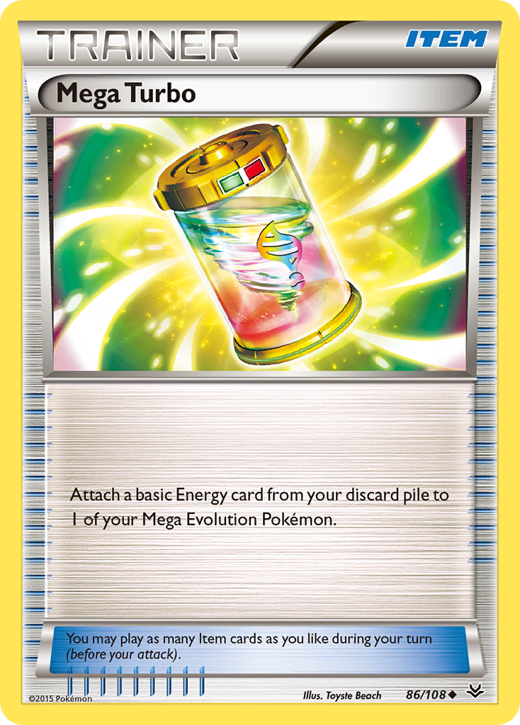 Mega Turbo (86/108) [XY: Roaring Skies] | Sanctuary Gaming