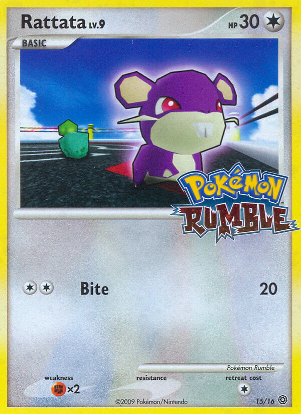 Rattata (15/16) [Pokémon Rumble] | Sanctuary Gaming