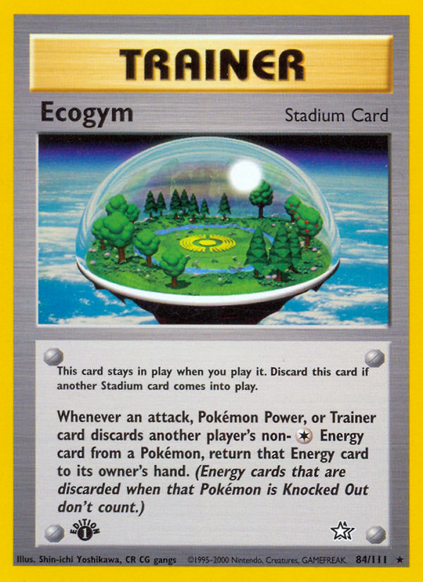 Ecogym (84/111) [Neo Genesis 1st Edition] | Sanctuary Gaming