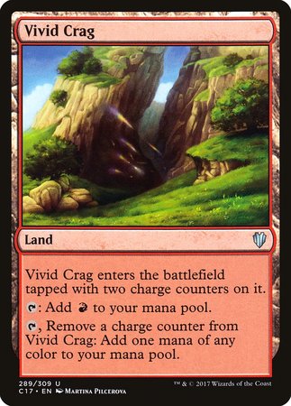 Vivid Crag [Commander 2017] | Sanctuary Gaming
