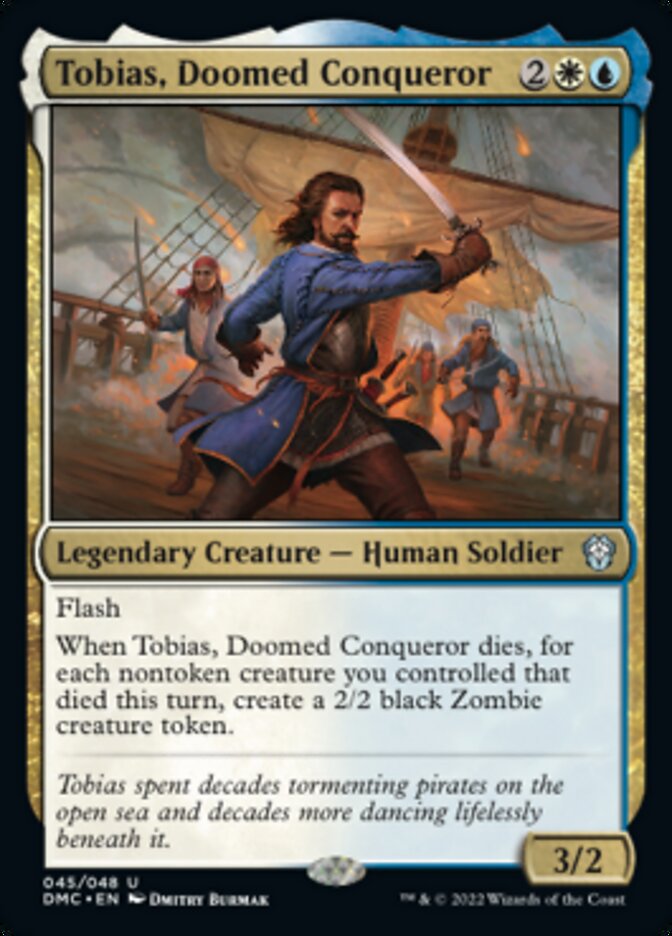Tobias, Doomed Conqueror [Dominaria United Commander] | Sanctuary Gaming