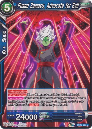 Fused Zamasu, Advocate for Evil (BT10-053) [Rise of the Unison Warrior 2nd Edition] | Sanctuary Gaming