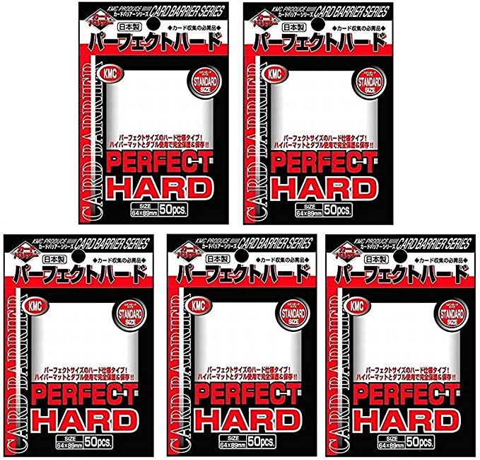 KMC Perfect Hard Sleeves (50 pieces) | Sanctuary Gaming