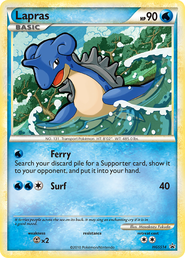 Lapras (HGSS14) [HeartGold & SoulSilver: Black Star Promos] | Sanctuary Gaming