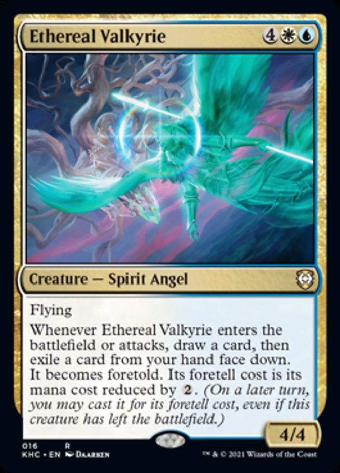 Ethereal Valkyrie [Kaldheim Commander] | Sanctuary Gaming