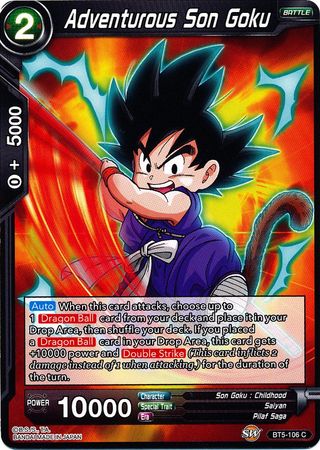 Adventurous Son Goku (BT5-106) [Miraculous Revival] | Sanctuary Gaming