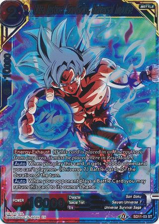 Ultra Instinct Son Goku, Universal Impulse (Gold Stamped) (Starter Deck Exclusive) (SD11-03) [Universal Onslaught] | Sanctuary Gaming