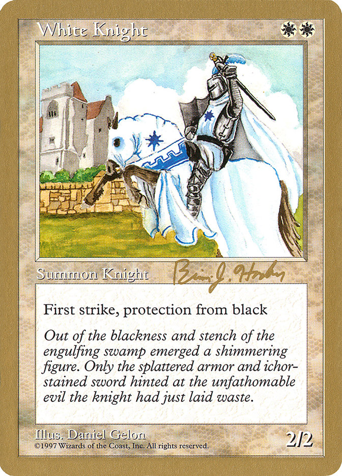 White Knight (Brian Hacker) [World Championship Decks 1998] | Sanctuary Gaming