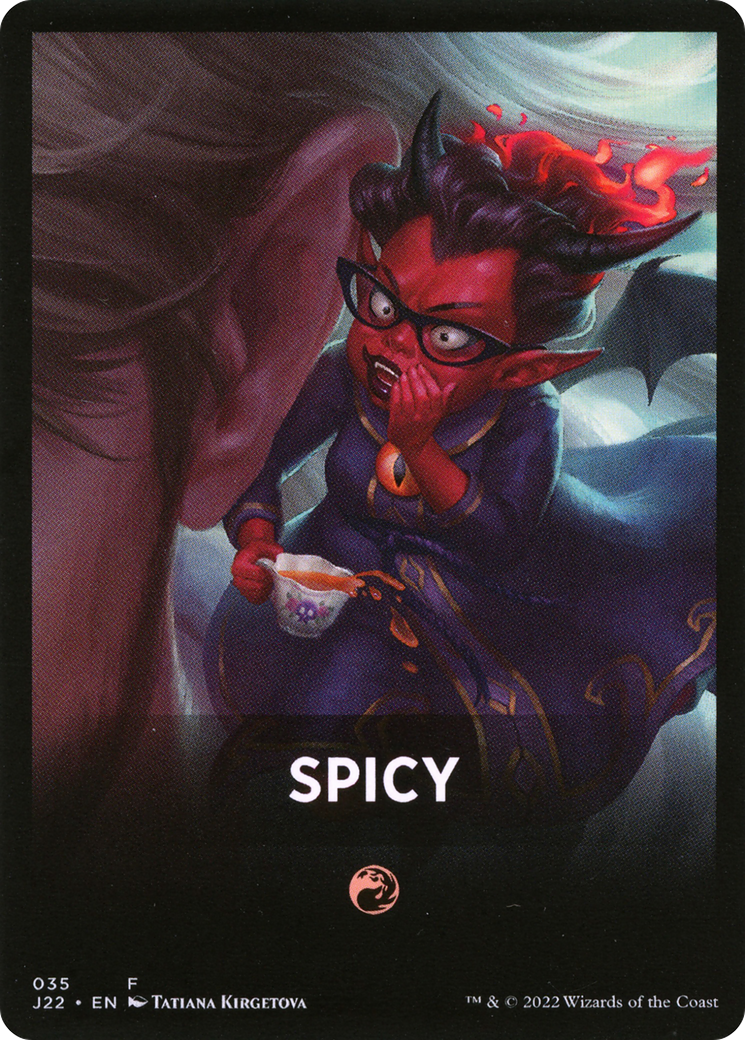 Spicy Theme Card [Jumpstart 2022 Front Cards] | Sanctuary Gaming