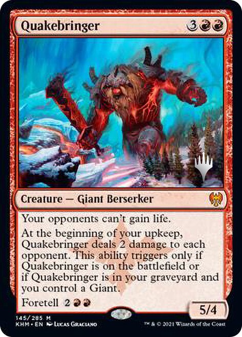 Quakebringer [Kaldheim Promo Pack] | Sanctuary Gaming