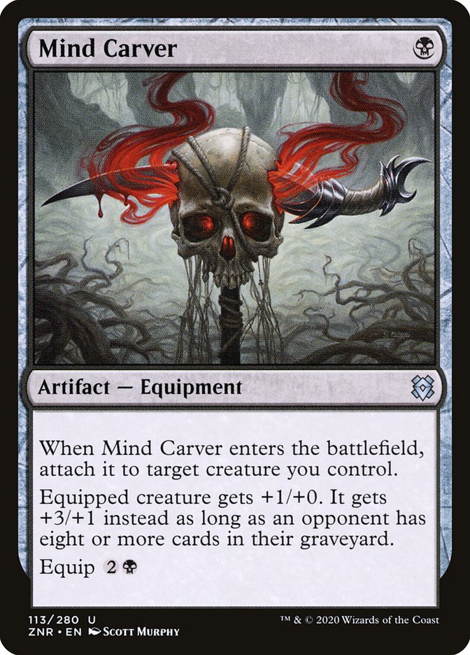 Mind Carver [Zendikar Rising] | Sanctuary Gaming