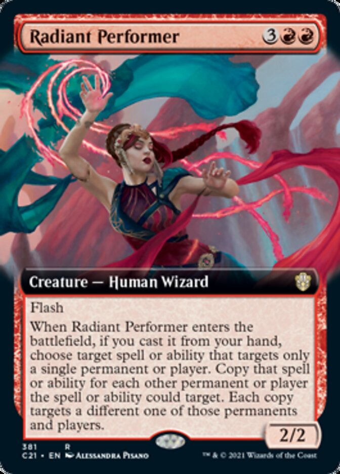 Radiant Performer (Extended) [Commander 2021] | Sanctuary Gaming