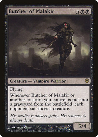 Butcher of Malakir [Worldwake] | Sanctuary Gaming