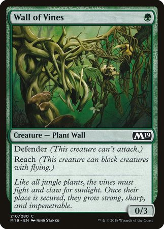 Wall of Vines [Core Set 2019] | Sanctuary Gaming