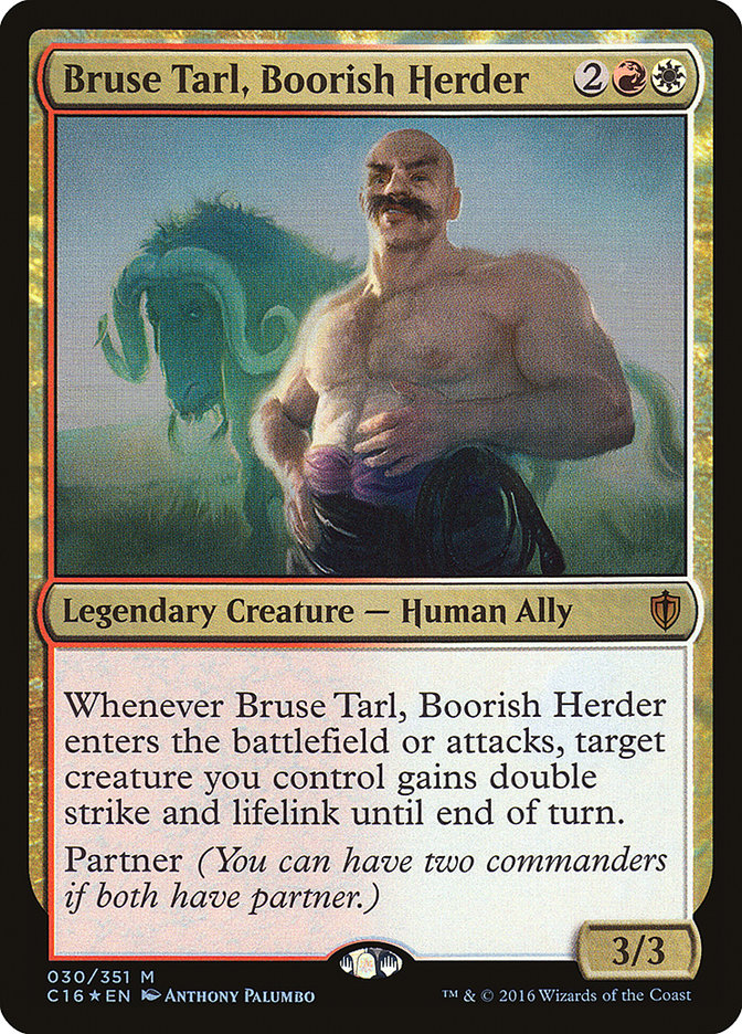 Bruse Tarl, Boorish Herder [Commander 2016] | Sanctuary Gaming