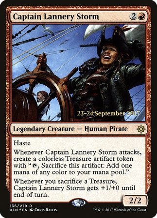 Captain Lannery Storm [Ixalan Promos] | Sanctuary Gaming