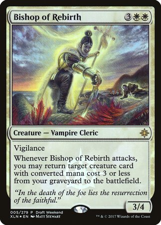 Bishop of Rebirth [Ixalan Promos] | Sanctuary Gaming