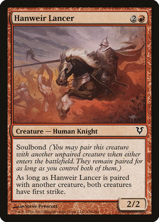 Hanweir Lancer [Avacyn Restored] | Sanctuary Gaming