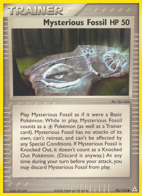 Mysterious Fossil (92/110) [EX: Holon Phantoms] | Sanctuary Gaming