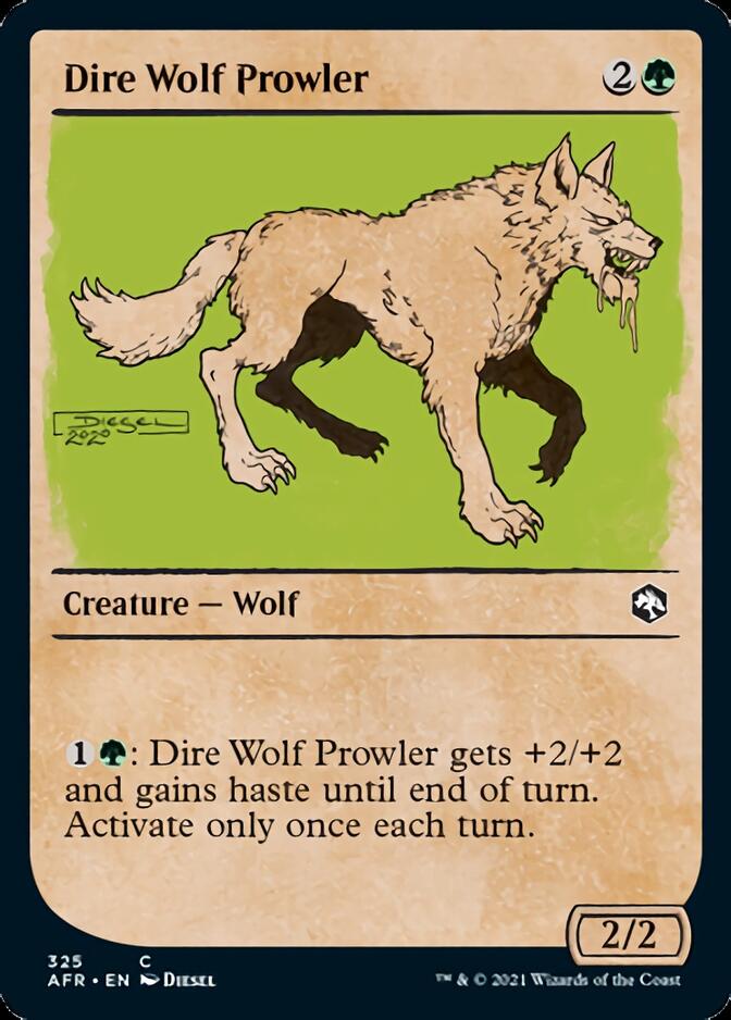 Dire Wolf Prowler (Showcase) [Dungeons & Dragons: Adventures in the Forgotten Realms] | Sanctuary Gaming