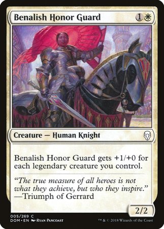 Benalish Honor Guard [Dominaria] | Sanctuary Gaming