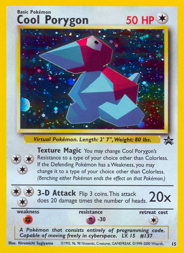 Cool Porygon (15) [Wizards of the Coast: Black Star Promos] | Sanctuary Gaming