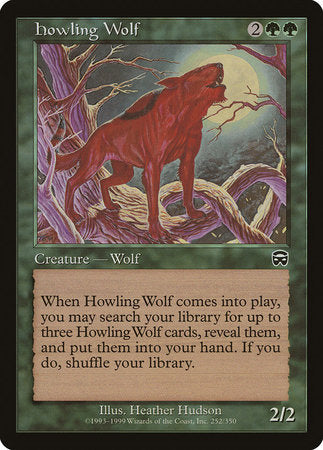 Howling Wolf [Mercadian Masques] | Sanctuary Gaming