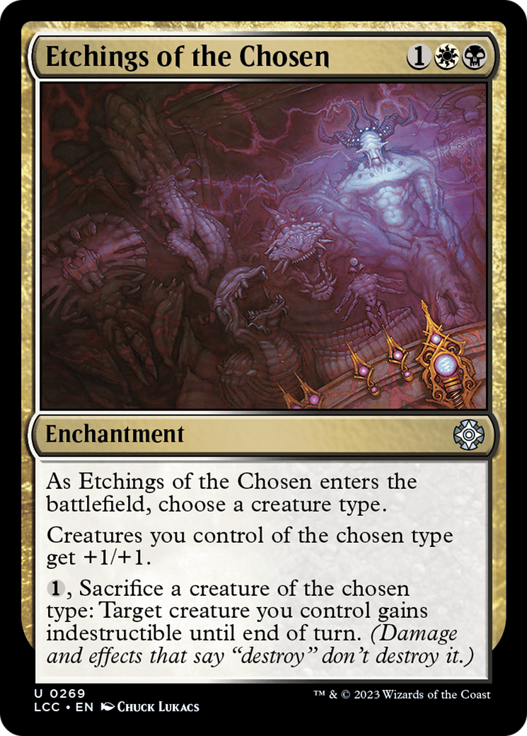 Etchings of the Chosen [The Lost Caverns of Ixalan Commander] | Sanctuary Gaming