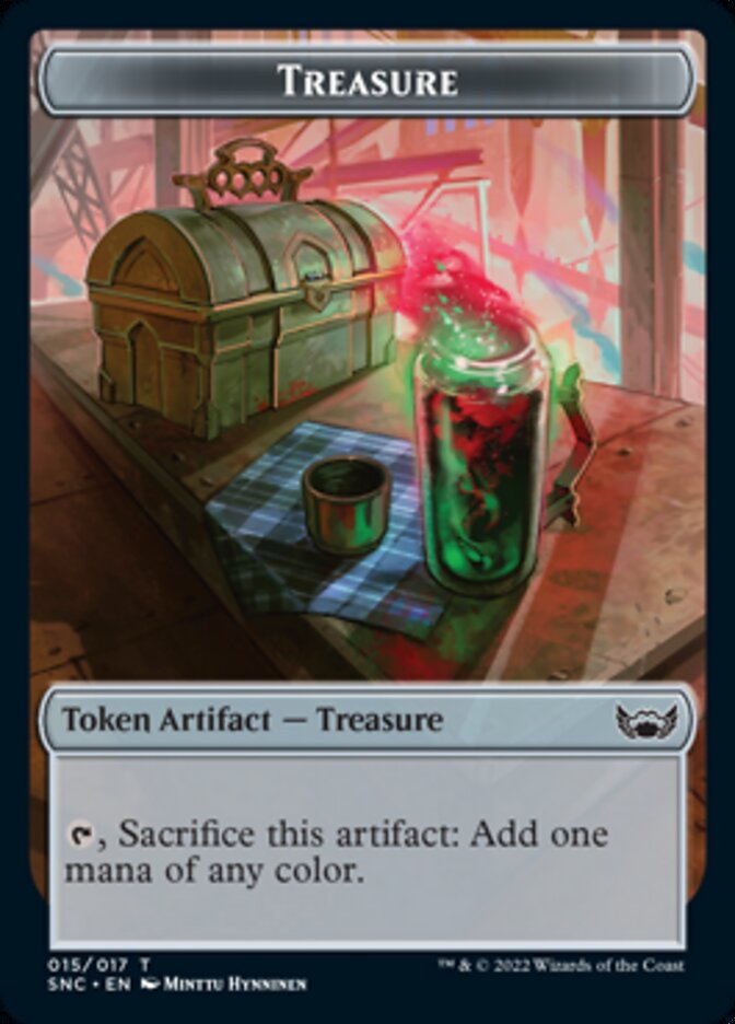 Treasure Token (015) [Streets of New Capenna Tokens] | Sanctuary Gaming