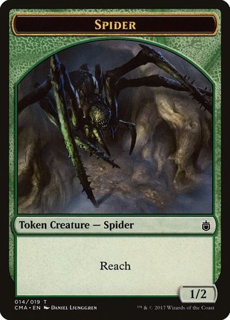 Spider Token (014) [Commander Anthology Tokens] | Sanctuary Gaming