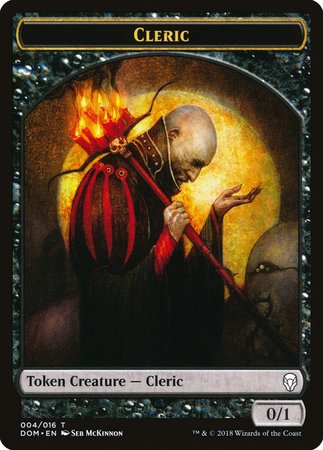 Cleric Token [Dominaria Tokens] | Sanctuary Gaming