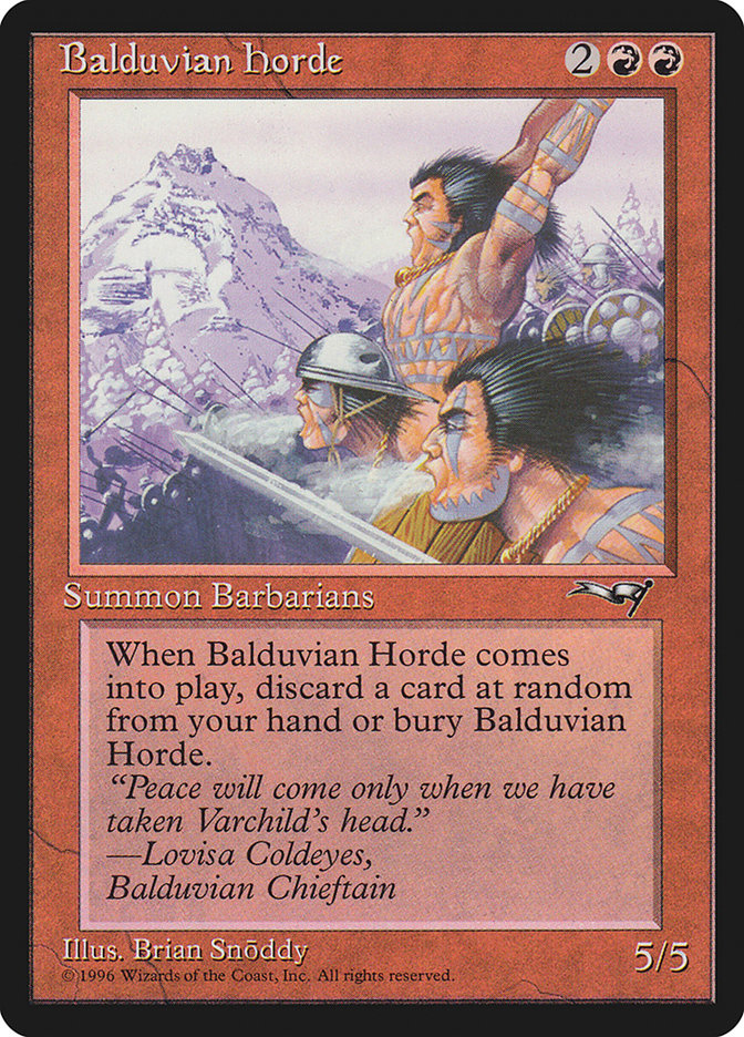 Balduvian Horde [Alliances] | Sanctuary Gaming
