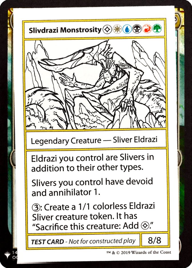 Slivdrazi Monstrosity [Mystery Booster Playtest Cards] | Sanctuary Gaming
